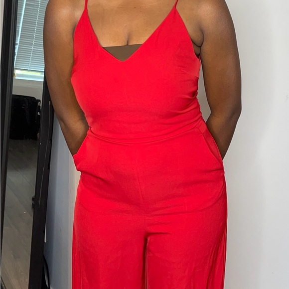 Red jumpsuit - Picture 1 of 6